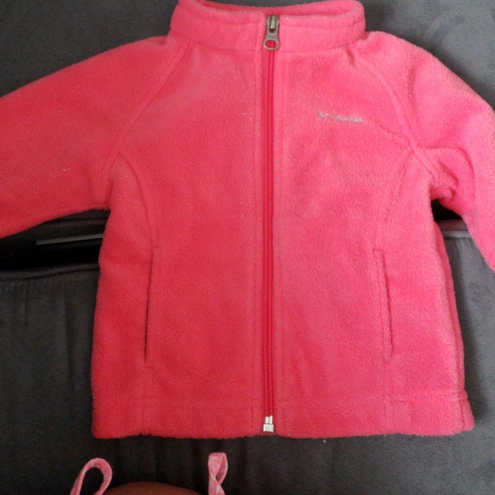 Gently used Baby girl sweater. Columbia  Brand